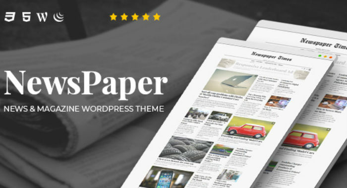 Newspaper WordPress Theme Customization Services