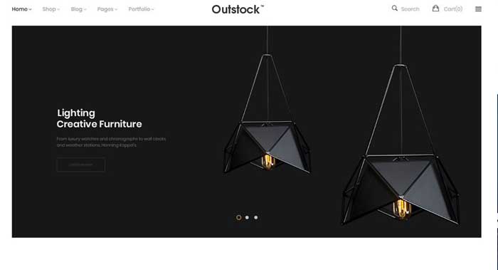 Outstock WordPress Theme Customization