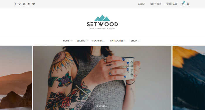 Setwood WordPress Theme Customization